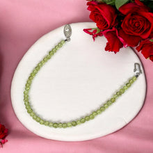Peridot Natural Smooth 4mm Plain Ball Gemstone Bracelet