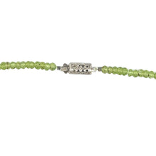 Natural Peridot Handmade Necklace | Rondelle 4mm Machine Faceted Cut Gemstone Beads | 17.5 Inch August Birthstone