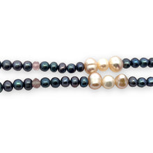 Natural Peridot Multi Tourmaline Pearl Handmade Necklace Jewelry