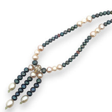 Natural Peridot Multi Tourmaline Pearl Handmade Necklace Jewelry
