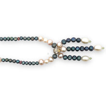 Natural Peridot Multi Tourmaline Pearl Handmade Necklace Jewelry