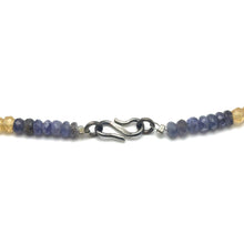 Garnet Natural, Spessartite, Tanzanite, Peridot, Citrine, and Amethyst Necklace