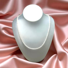 Natural Rose Quartz Necklace | Rondelle 4mm Faceted Cut Gemstone Beads | 18.7 Inch Handmade Jewelry - Necklace