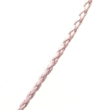 Natural Rose Quartz Pendant 10mm Drop Shape Gemstone With Light Pink Twisted Cord Necklace Symbol Of Love Compassion