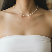 Natural Rose Quartz Rondelle Facet Cut Beads Precious Necklace - Necklace