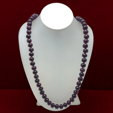 Natural Ruby Beaded Necklace | Rondelle Smooth 10-11mm Beads 69 Pcs 804.01 Carats | Crimson Red VVS Clarity | 25.4 Inch