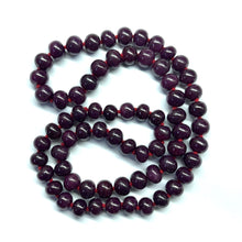 Natural Ruby Beaded Necklace | Rondelle Smooth 10-11mm Beads 69 Pcs 804.01 Carats | Crimson Red VVS Clarity | 25.4 Inch