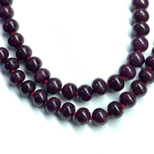Natural Ruby Beaded Necklace | Rondelle Smooth 10-11mm Beads 69 Pcs 804.01 Carats | Crimson Red VVS Clarity | 25.4 Inch