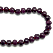 Natural Ruby Beaded Necklace | Rondelle Smooth 10-11mm Beads 69 Pcs 804.01 Carats | Crimson Red VVS Clarity | 25.4 Inch