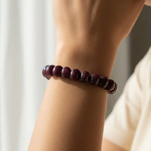 Natural Ruby Bracelet | Smooth 11–14mm Rondelle Beads 21 Pcs 280.90 Carats | Scarlet Red VVS Clarity | Classic Gemstone