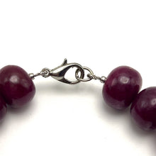 Natural Ruby Bracelet | Smooth 12–15mm Rondelle Beads 16 Pcs 305.25 Carats | Burgundy Red VS Clarity | 7 Inch Elegant