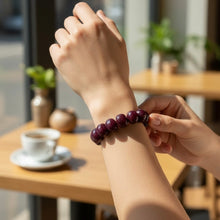 Natural Ruby Bracelet | Smooth 15–16mm Rondelle Beads 15 Pcs 448.50 Carats | Scarlet Red VVS Clarity | Fine Gemstone