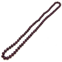 Natural Ruby Gemstone Necklace | Smooth 9-10mm Rondelle Beads 79 Pcs 610 Carats | Deep Crimson Red VVS Clarity | 26