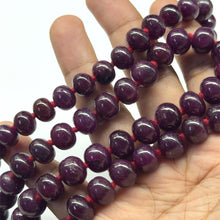 Sovereign Flame Natural Ruby Necklace Large Rondelle 9-10mm Plain Cut VVS Clarity Crimson Color Gemstone Jewelry For Love, Confidence & Inner Fire