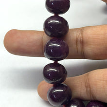 Natural Ruby Necklace | Smooth 11-13mm Rondelle Beads 60 Pcs 1009.66 Carats | Rich Crimson Red VVS Clarity | 25 Inch