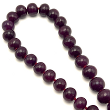Natural Ruby Necklace | Smooth 11-13mm Rondelle Beads 60 Pcs 1009.66 Carats | Rich Crimson Red VVS Clarity | 25 Inch