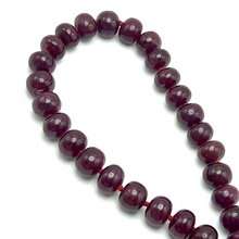 Natural Ruby Necklace | Smooth 11-13mm Rondelle Beads 70 Pcs 979.27 Carats | Vivid Crimson Red VVS Clarity | 26 Inch
