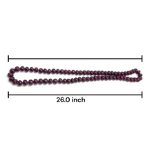 Natural Ruby Necklace | Smooth 11-13mm Rondelle Beads 70 Pcs 979.27 Carats | Vivid Crimson Red VVS Clarity | 26 Inch