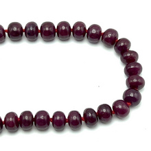Natural Ruby Necklace | Smooth 11-13mm Rondelle Beads 70 Pcs 979.27 Carats | Vivid Crimson Red VVS Clarity | 26 Inch
