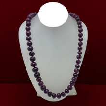 Natural Ruby Necklace | Smooth 11-14mm Rondelle Beads 54 Pcs 912.50 Carats | Crimson Red VVS Clarity | 22.4 Inch Luxury