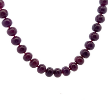 Natural Ruby Necklace | Smooth 11-14mm Rondelle Beads 54 Pcs 912.50 Carats | Crimson Red VVS Clarity | 22.4 Inch Luxury