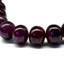 Natural Ruby Necklace | Smooth 11-14mm Rondelle Beads 54 Pcs 912.50 Carats | Crimson Red VVS Clarity | 22.4 Inch Luxury