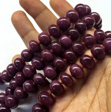 Natural Ruby Necklace Exceptional Grade Bold Exceptional 11-12mm Plain Cut VVS Clarity Crimson Color Gemstone Jewelry For Passion, Power & Emotional Warmth