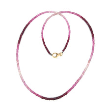 Natural Ruby Rondelle Facet Cut Beads Precious Necklace