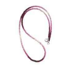 Natural Ruby Rondelle Facet Cut Beads Precious Necklace