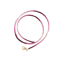 Natural Ruby Rondelle Facet Cut Beads Precious Necklace