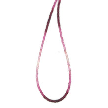 Natural Ruby Rondelle Facet Cut Beads Precious Necklace