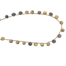 Natural Sapphire Heart Briolette Bead Gemstone Necklace Jewelry