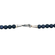Natural Silver Sunstone Plain Ball Semiprecious Necklace