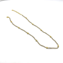 Natural Smoky Quartz | 925 Sterling Silver | Faceted Rondelle Beaded Necklace | 4mm | VVS1 Clarity | 18 Inch Strand
