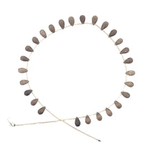 Natural Smoky Quartz Briolette Drop Beads Semiprecious Necklace - Necklace