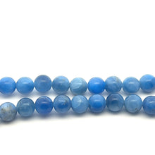Natural Sodalite Plain Ball Semiprecious Necklace