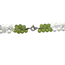Natural Swiss Blue Topaz Citrine Prehnite Iolite White Topaz Garnet Peridot Gemstone Necklace