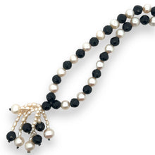 Natural Tourmaline & Pearl Gemstone Handmade Necklace