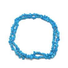 Natural Turquoise Necklace Chips Plain Smooth Cut 9x4mm VS Clarity Tiffany Blue Color Loose Gemstone Necklace - Necklace