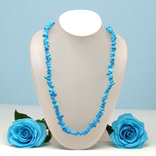 Natural Turquoise Necklace Chips Plain Smooth Cut 9x4mm VS Clarity Tiffany Blue Color Loose Gemstone Necklace