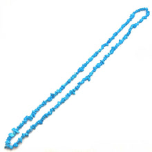 Natural Turquoise Necklace Chips Plain Smooth Cut 9x4mm VS Clarity Tiffany Blue Color Loose Gemstone Necklace - Necklace