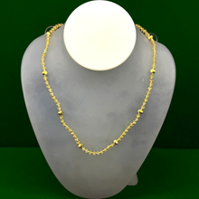 Natural Yellow Citrine | 925 Sterling Silver | Faceted Rondelle Beaded Necklace | 4mm | VVS1 Clarity | 18 Inch Strand