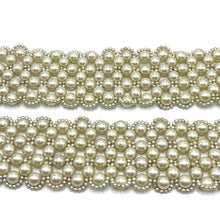Handcrafted Jacket Design Pearl Buckled Belt Unique Giftware