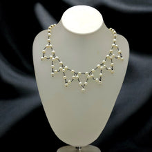 Pearl Elegant White Festoon Style Necklace