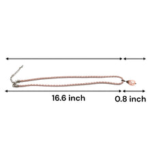 Pendant Necklace Light Pink Glass Stone 16mm Drop Shape With Pink Twisted Cord Designed For Gentle Romantic Styling