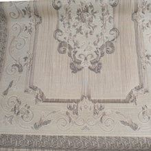 Persian Rectangle Berber Cream Floral Mid-Century 5.25x7ft Rug