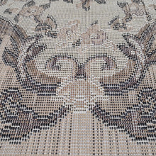 Persian Rectangle Berber Cream Floral Mid-Century 5.25x7ft Rug