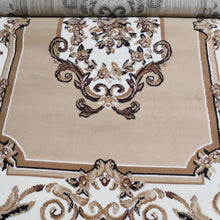 Persian Rectangle Berber Cream Floral Mid-Century 5.25x7ft Rug
