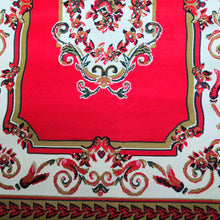 Persian Rectangle Carpet Red Renaissance Era 5.25x7ft Rug