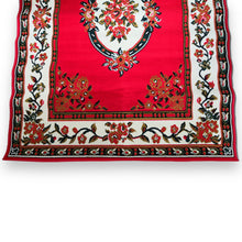 Persian Renaissance Carpet Rectangle Red Medallion  5.25x7 ft Rug